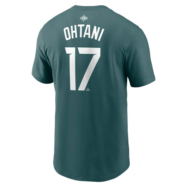 MLB 大谷翔平 エンゼルス Tシャツ オールスターゲーム2023 ネーム＆ナンバー T-Shirt ナイキ/Nike ティール