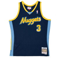 NBA アレン・アイバーソン ナゲッツ ユニフォーム スウィングマン 2006-07 ミッチェル＆ネス/Mitchell & Ness ネイビー - 
Mitchell & Nessから復刻ユニフォームが入荷！夏ファッションにも最適☝️
