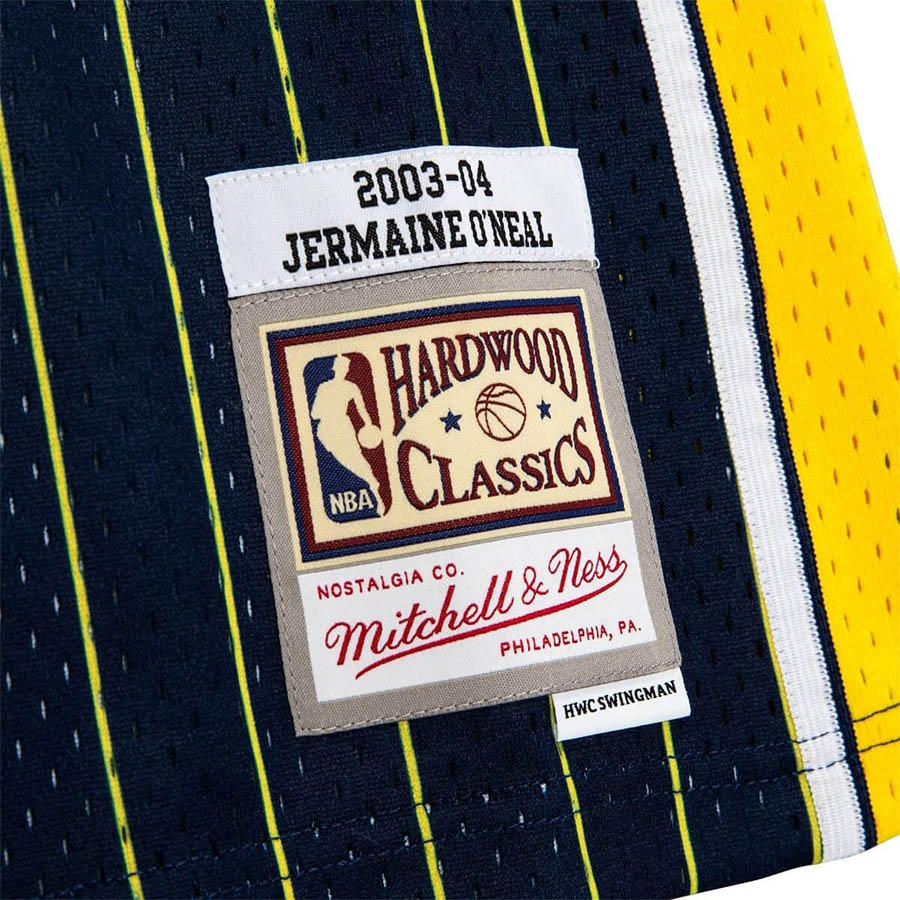 NBA ジャーメイン・オニール ペイサーズ ユニフォーム スウィングマン 2003-04 ミ...