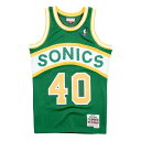 NBA ショーン・ケンプ シアトル・スーパーソニックス ユニフォーム スウィングマン 1994-95 ミッチェル＆ネス/Mitchell & Ness グリーン