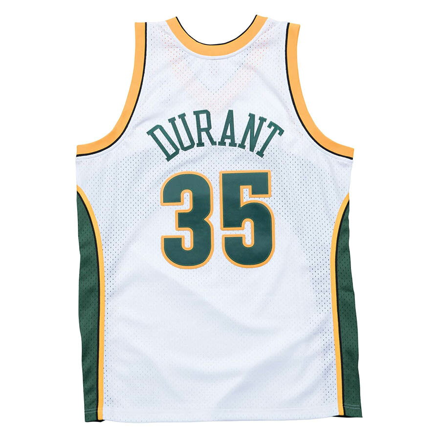 MLB.NBAグッズショップ SELECTIONのNBA ケビン・デュラント シアトル・スーパーソニックス ユニフォーム スウィングマン 2007-08 ミッチェル＆ネス/Mitchell & Ness｜アングル2