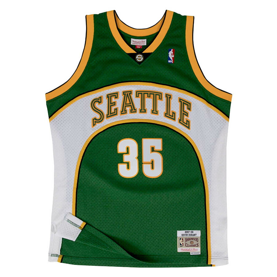 NBA ケビン・デュラント シアトル・スーパーソニックス ユニフォーム スウィングマン 2007-08 ミッチェル&ネス/Mitchell & Ness