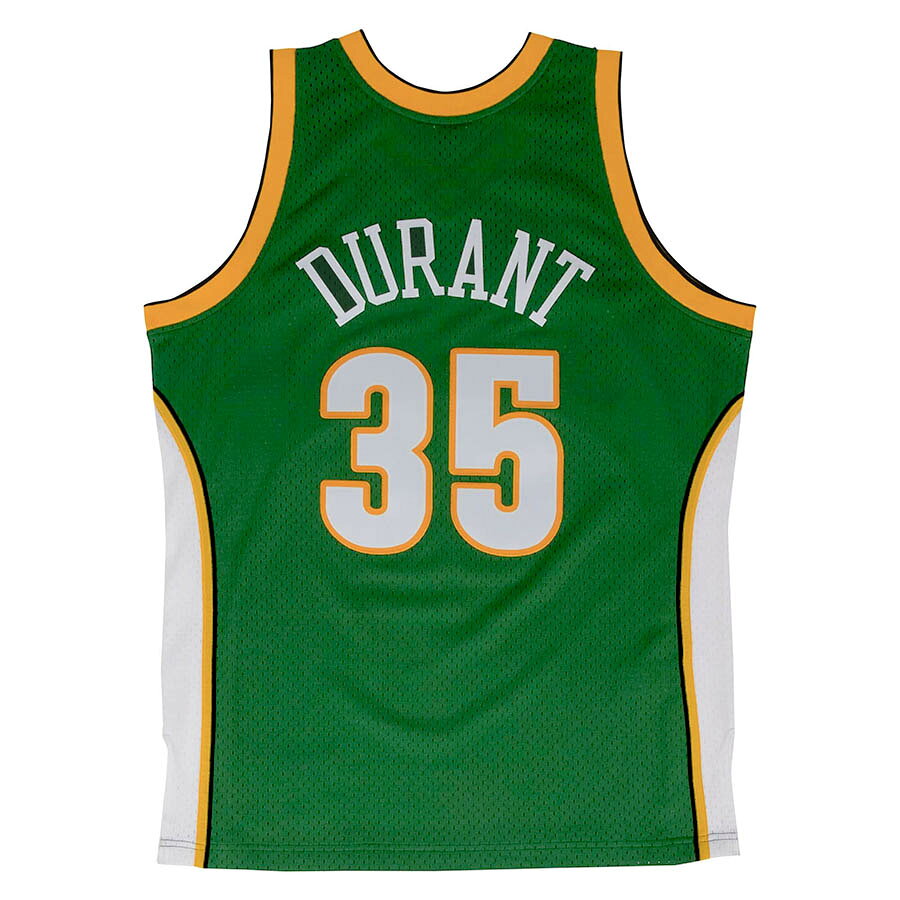 MLB.NBAグッズショップ SELECTIONのNBA ケビン・デュラント シアトル・スーパーソニックス ユニフォーム スウィングマン 2007-08 ミッチェル＆ネス/Mitchell & Ness｜アングル2