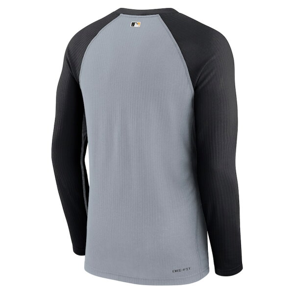 【ピックアップ】MLB パイレーツ Tシャツ ドライフィット Game Long Sleeve Top ナイキ/Nike Cloud Grey
