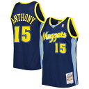 NBA カーメロ・アンソニー ナゲッツ ユニフォーム スウィングマン ミッチェル&ネス/Mitchell & Ness ネイビー 2006-2007