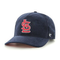 MLB カージナルス キャップ コーデュロイ Hitch Cap 47Brand ネイビー つば裏 : レッド - 
秋本番に突入！MLB x 47Brand コーデュロイCAPが登場！
