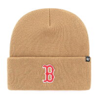 【ピックアップ】MLB レッドソックス ニットキャップ Haymaker Cuff Knit 47Brand キャメル - 
冬にピッタリ⛄MLBニットキャップ特集！
