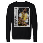 NBA アンソニー・デイビス レイカーズ スウェット Los Angeles L Card Sweatshirt トレーナー 500Level ブラック