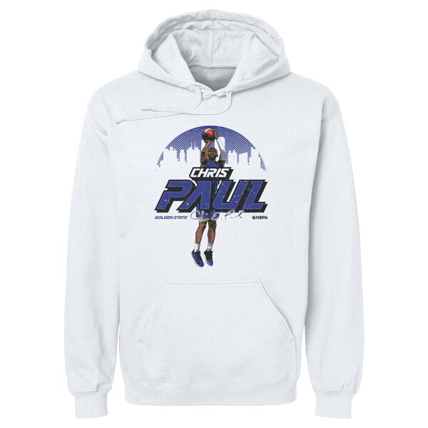 【取寄】NBA クリス・ポール ウォリアーズ パーカー Golden State Skyline Hoodie フーディー 500Level ホワイト