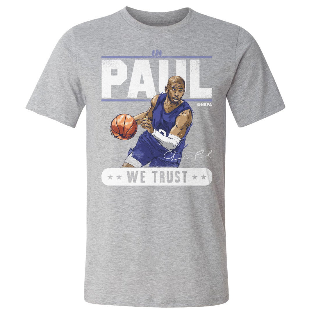 NBA クリス ポール ウォリアーズ Tシャツ Golden State Trust T-Shirt 500Level ヘザーグレー