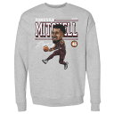 NBA ドノバン・ミッチェル キャバリアーズ スウェット Cleveland Cartoon Sweatshirt トレーナー 500Level ヘザーグレー