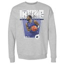 NBA カイリー・アービング マーベリックス スウェット Dallas Premiere Sweatshirt トレーナー 500Level ヘザーグレー(4)