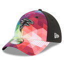 NFL ファルコンズ キャップ クルーシャルキャッチ 2023 39THIRTY Flex Cap ニューエラ/New Era ピンク