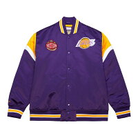 【ピックアップ】NBA レイカーズ ジャケット Heavyweight Satin Jacket ミッチェル＆ネス/Mitchell & Ness パープル - 
近頃の凍てつく寒さ🥶NBA M＆Nサテンジャケットがあればもう安心です🔥シンプルなデザインで超絶COOL😎
