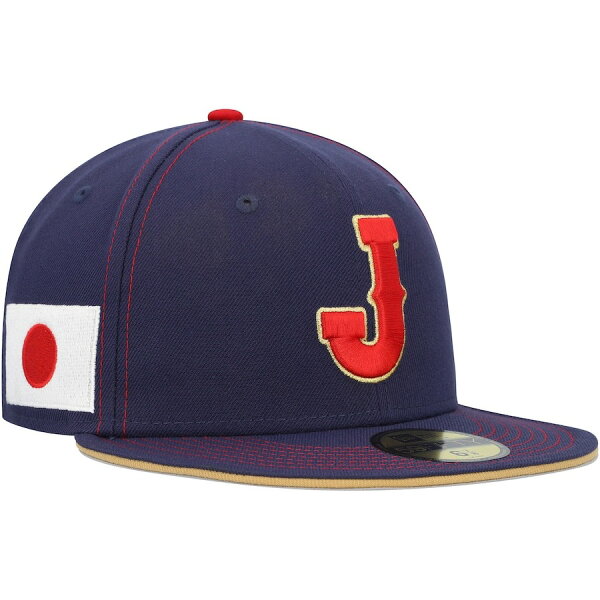 【取寄】【ピックアップ】WBC 日本代表 キャップ 侍ジャパン 2023 World Baseball Classic 59FIFTY Cap ニューエラ/New Era ネイビー2308USBUY