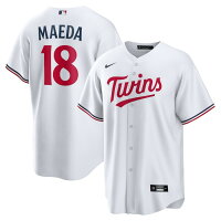 【ピックアップ】MLB 前田健太 ミネソタ・ツインズ ユニフォーム Home Replica Jersey ナイキ/Nike ホワイト - 
前田健太投手がタイガースと２年契約！前田投手グッズ特集！🐅
