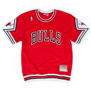 NBA シカゴ・ブルズ ショーツ 1987-88 オーセンティック Shooting Shirt ミッチェル＆ネス/Mitchell & Ness レッド