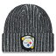 NFL スティーラーズ ニットキャップ サルートトゥサービス2023 Cuffed Knit Hat ニューエラ/New Era ブラック