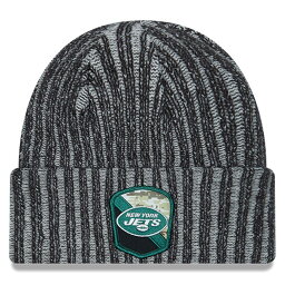 NFL ジェッツ ニットキャップ サルートトゥサービス2023 Cuffed Knit Hat ニューエラ/New Era ブラック