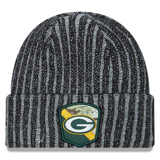 NFL パッカーズ ニットキャップ サルートトゥサービス2023 Cuffed Knit Hat ニューエラ/New Era ブラック NFL パッカーズ ニットキャップ サルートトゥサービス2023 Cuffed Knit Hat ニューエラ/New Era ブラック