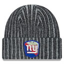 NFL ジャイアンツ ニットキャップ サルートトゥサービス2023 Cuffed Knit Hat ニューエラ/New Era ブラック