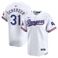 【取寄】MLB マックス・シャーザー レンジャーズ ユニフォーム 2023 ワールドシリーズ 優勝記念 Champions Limited Jersey ナイキ/Nike ホワイト - 
レンジャーズのシャーザー選手が大谷選手へラブコール！大谷選手の来年のチームはどうなるのか!?
