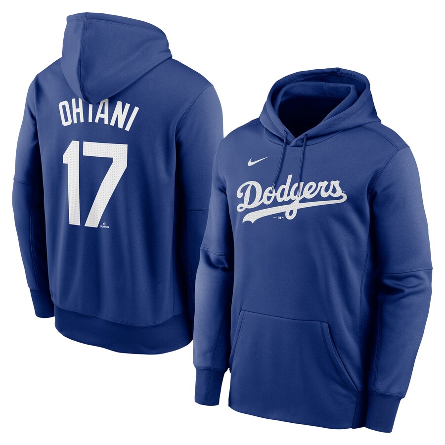 MLB 大谷翔平 ドジャース パーカー ネーム&ナンバー Pullover Hoodie ナイキ/Nike ロイヤル