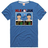 【取寄】MLB 大谷翔平 ドジャース Tシャツ オマージュ MLB Jam T-Shirt Homage  ロイヤル - 
テレビ朝日「テレビ千鳥」で紹介されました！”大谷と大谷”シャツは取寄できます！
