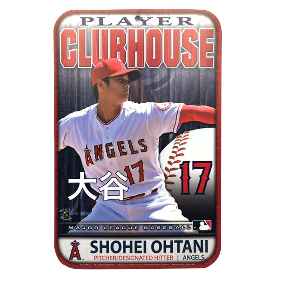 MLB 大谷翔平 エンゼルス Player Club House Panel ウィンクラフト/WinCraft