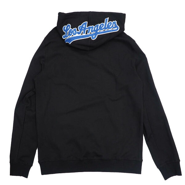 MLB ドジャース パーカー MEN’S PULL OVER HOODIE (Chest Logo) Pro Standard プロスタンダード ブラック