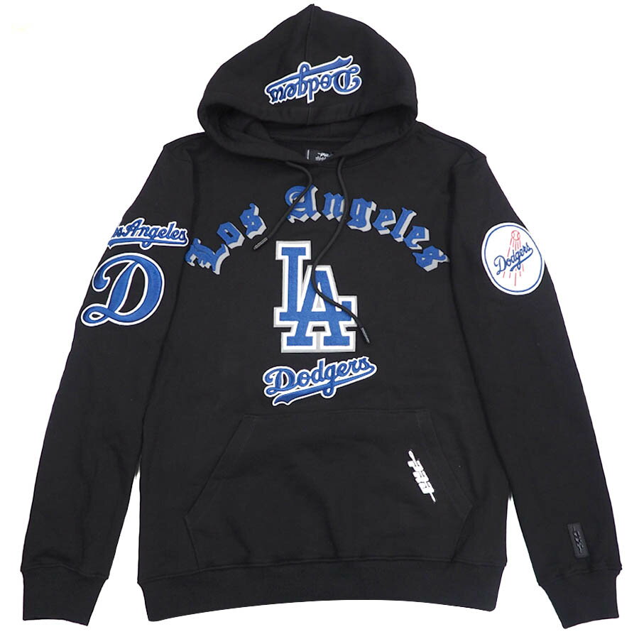 MLB hW[X p[J[ MEN'S PULL OVER HOODIE (Arch Logo) Pro Standard vX^_[h ubN