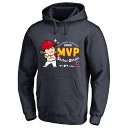 MLB 大谷翔平 エンゼルス パーカー 2023 AL MVP記念 フーディー イラスト Fanatics Branded ネイビー