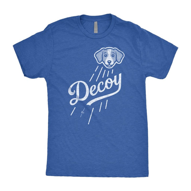 MLB 大谷翔平 ドジャース Tシャツ Decoy T-Shirt 犬 デコイ デコピン RotoWear ロイヤル