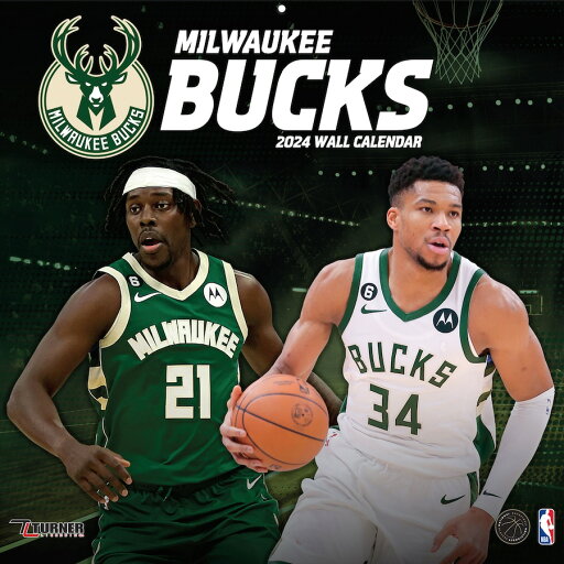 NBA ミルウォーキー・バックス カレンダー 2024 Team 壁掛け Wall Calendar Turner NBA ミルウォーキー・バックス カレンダー 2024 Team 壁掛け Wall Calendar Turner