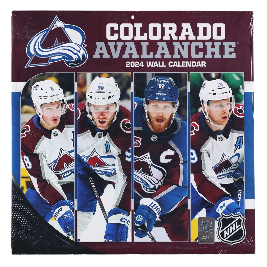 NHL アバランチ カレンダー 2024 Team 壁掛け Wall Calendar Turner