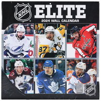 【取寄】NHL カレンダー 2024 エリート Elite Wall Calendar Turner - 
現地ファンの気分が味わえる、アメリカ直輸入の2024英語版カレンダー！ 好きな写真をポスターとして飾るのもおすすめ✨
