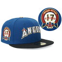 MLB 大谷翔平 エンゼルス キャップ 59FIFTY ファイターズ Team Color Cap 北海道カラー ニューエラ/New Era カー ブラック(4)