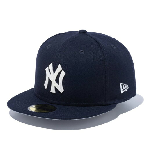 MLB ヤンキース キャップ 59FIFTY Leather Logo ニューエラ/New Era ネイビー【nejp】 MLB ヤンキース キャップ 59FIFTY Leather Logo ニューエラ/New Era ネイビー【nejp】