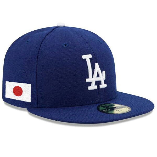 MLB ドジャース キャップ Japan Flag 日本国旗 59FIFTY Fitted Hat ニューエラ/New Era ロイヤル