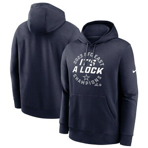 NFL カウボーイズ パーカー 2023 NFC 東地区 ディビジョン優勝記念 ロッカールーム Trophy Collection Club プルオーバー ナイキ/Nike