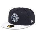 MLB ヤンキース キャップ 2024 バッティングプラクティス 59FIFTY Batting Practice ニューエラ/New Era ネイビー【nejp】(4)