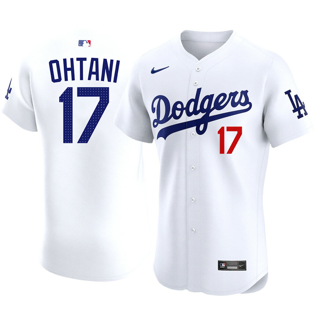 MLB 大谷翔平 ドジャース ユニフォーム エリート オーセンティック Elite Custom Jersey ホーム ナイキ..