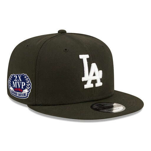 MLB 大谷翔平 ドジャース キャップ 2x MVPパッチ 9FIFTY Snapback Adjustable Hat ニューエラ/New Era ブラック ホワイト MLB 大谷翔平 ドジャース キャップ 2x MVPパッチ 9FIFTY Snapback Adjustable Hat ニューエラ/New Era ブラック ホワイト