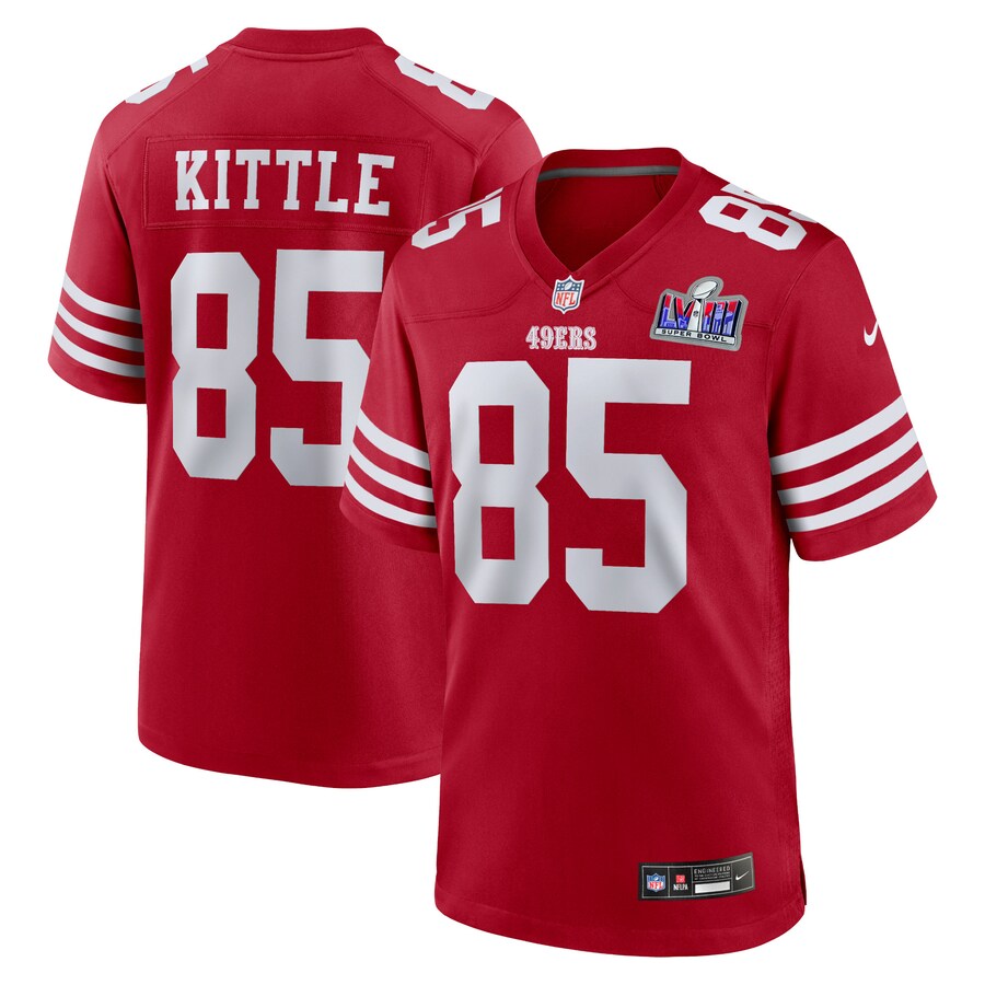 NFL ジョージ・キトル 49ers ユニフォーム 第58回スーパーボウル進出記念 Game Jersey ナイキ/Nike ス..