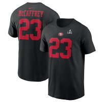 【取寄】NFL クリスチャン・マキャフリー 49ers Tシャツ 第58回スーパーボウル進出記念 Name & Number T-Shirt ナイキ/Nike ブラック - 
スーパーボウルで大健闘を見せてくれた49ERSのスーパーボウル進出アイテム取り寄せ受付中です❗❗
