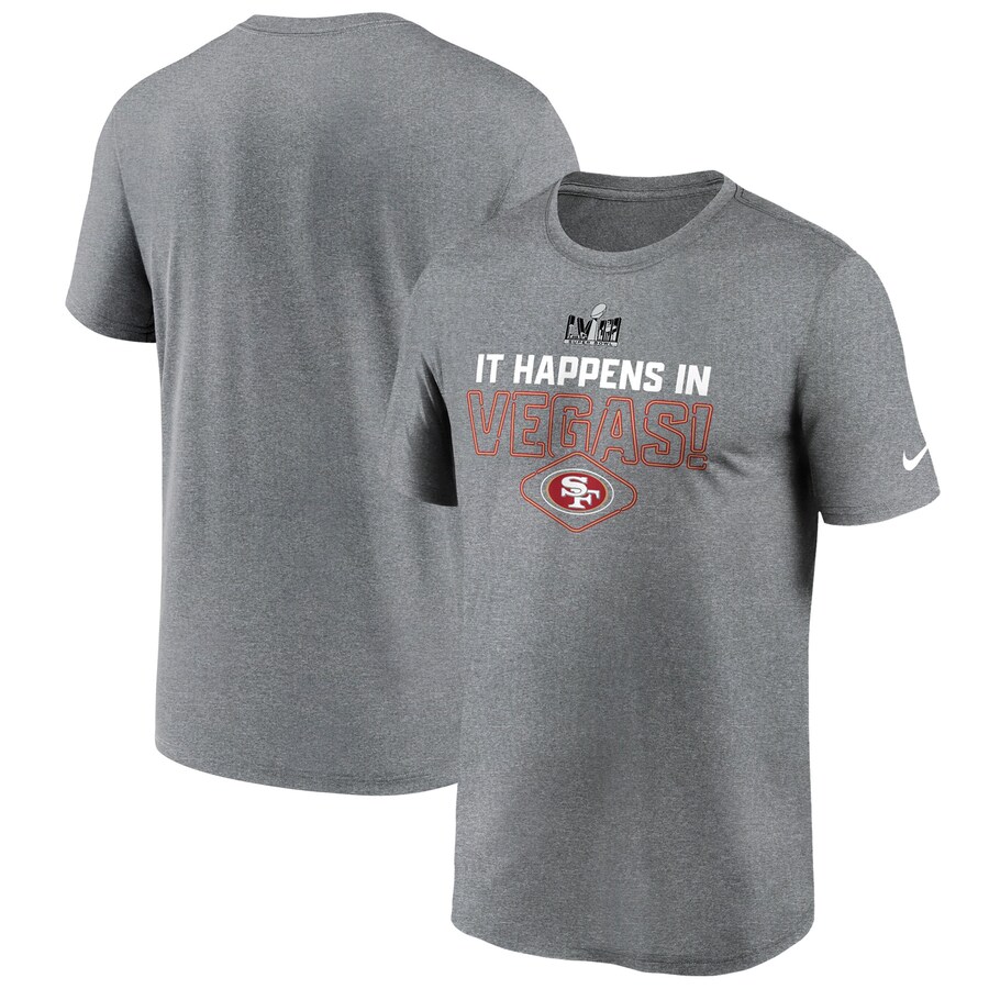 NFL 49ers TVc 58X[p[{EioLO Logo Lockup T-Shirt iCL/Nike wU[O[