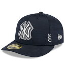 MLB ヤンキース キャップ 2024 クラブハウス Clubhouse ロープロファイル 59FIFTY ニューエラ/New Era ネイビー