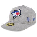 MLB ブルージェイズ キャップ 2024 クラブハウス Clubhouse ロープロファイル 59FIFTY ニューエラ/New Era グレー