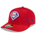 MLB フィリーズ キャップ 2024 クラブハウス Clubhouse ロープロファイル 59FIFTY ニューエラ/New Era レッド