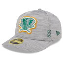 MLB アスレチックス キャップ 2024 クラブハウス Clubhouse ロープロファイル 59FIFTY ニューエラ/New Era グレー